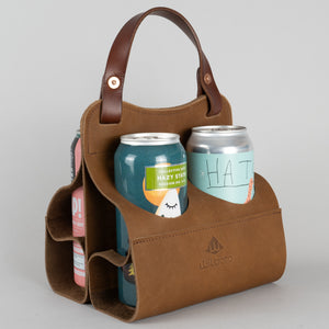 New!  4 Can Caddy (light brown)