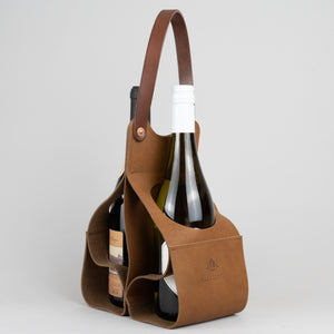 Wine Caddy (Light Brown)