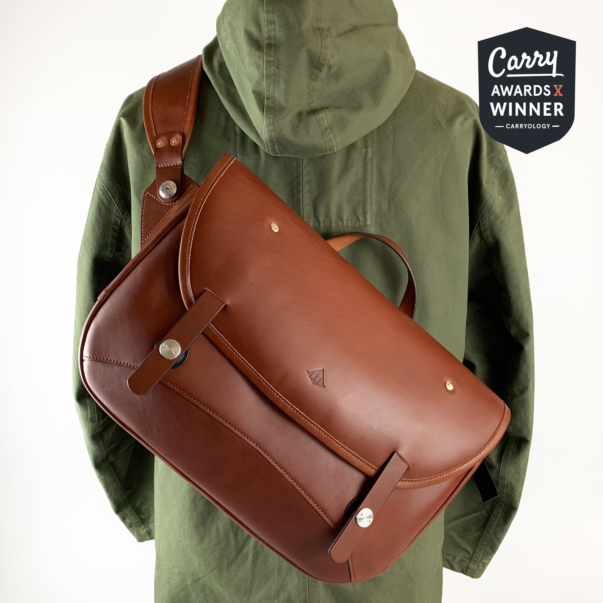 Revival Satchel Medium Brown