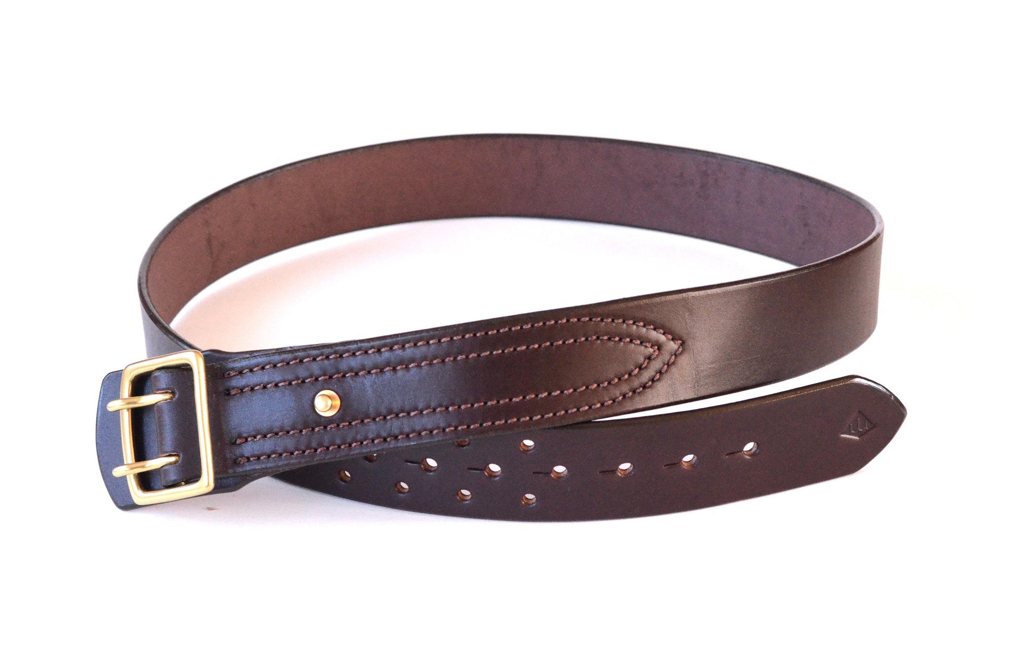 Belt. Leather Belt. Man belt. Woman belt. Solid Brass Hardware
