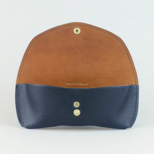 The Sovereign Eyewear Case (Navy & Whiskey)